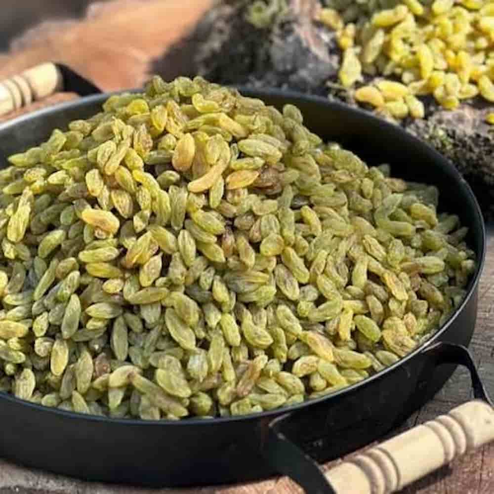 کشمش سبز صادراتی تهیه شده از بهترین انگورهای ایرانی